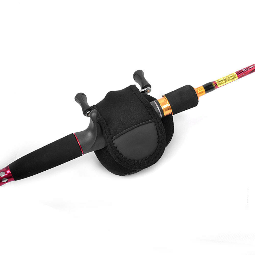 Fishing Reel Cover Neoprene Spinning Reel Protective Case Bait Casting Trolling
