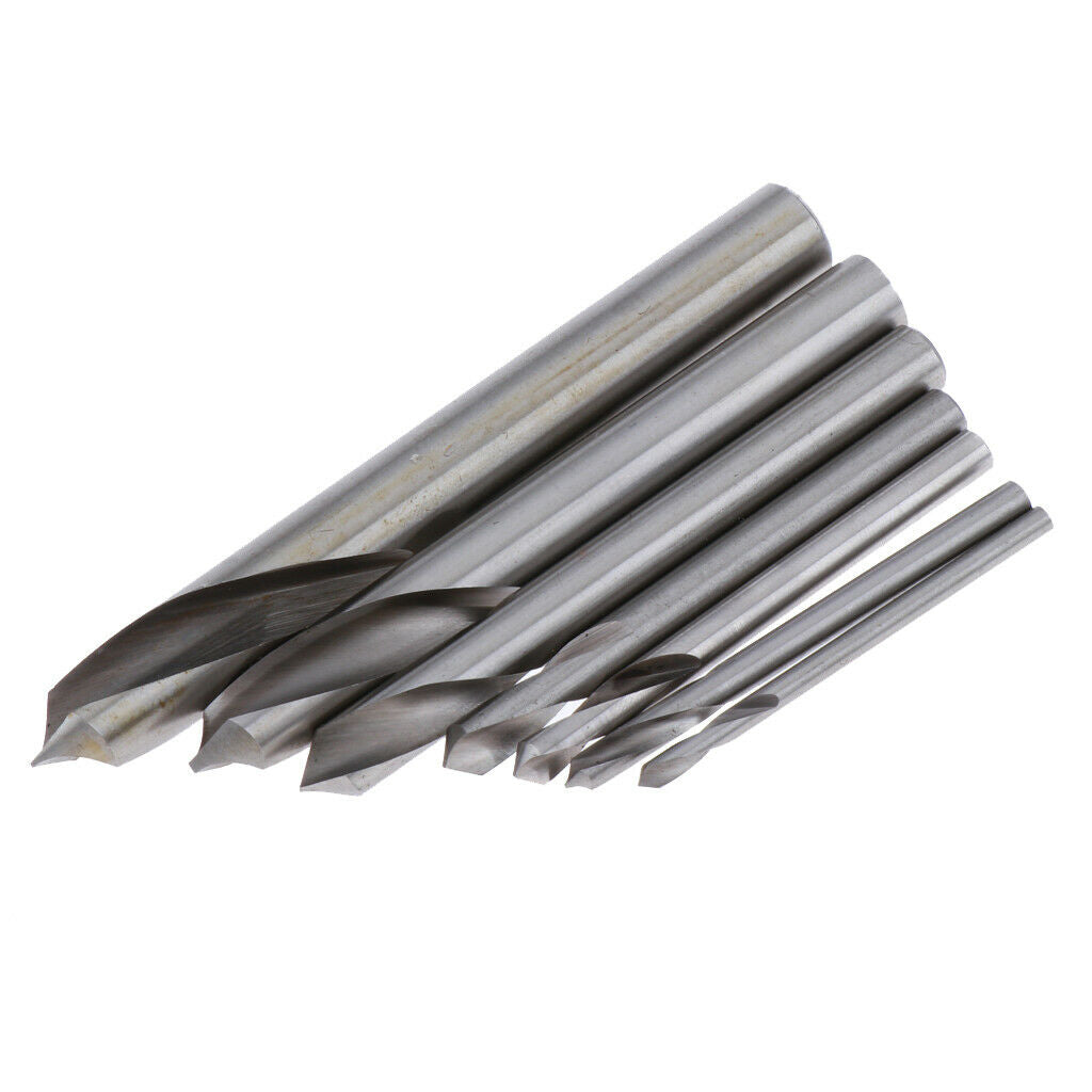 7pcs Titanium-plated NC Fixed-point Drill Metal Woodworking Fixed-point Tool