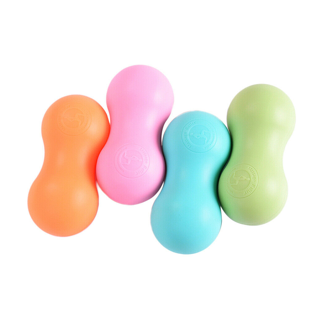 Peanut Massage Ball Foot Body   Point Stress Relief Massager Pink