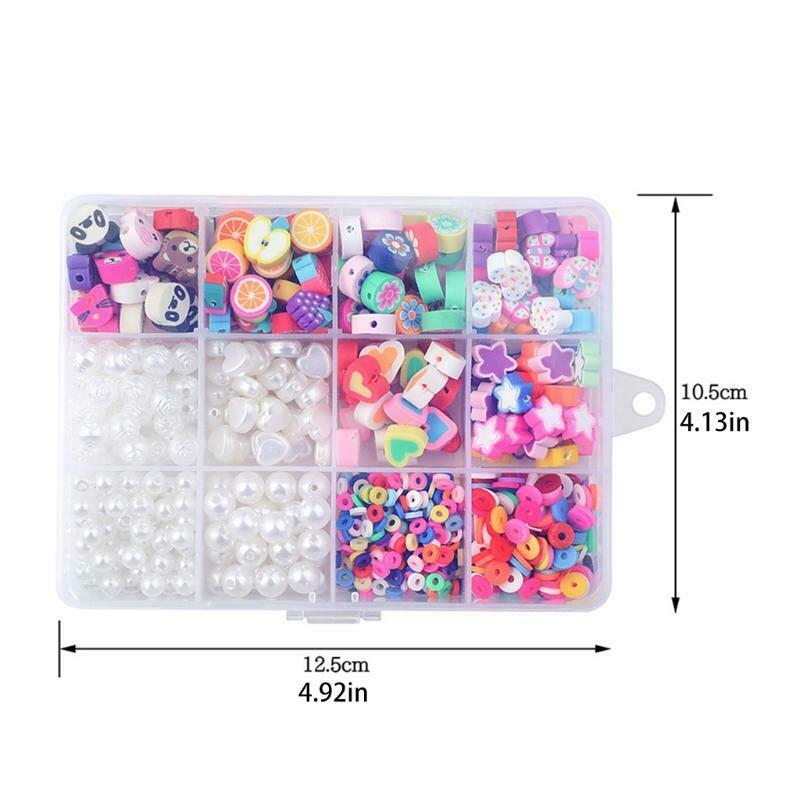 Bracelet Bead DIY Making for Bracelets Necklace Bead 12 Grids Different Shapes