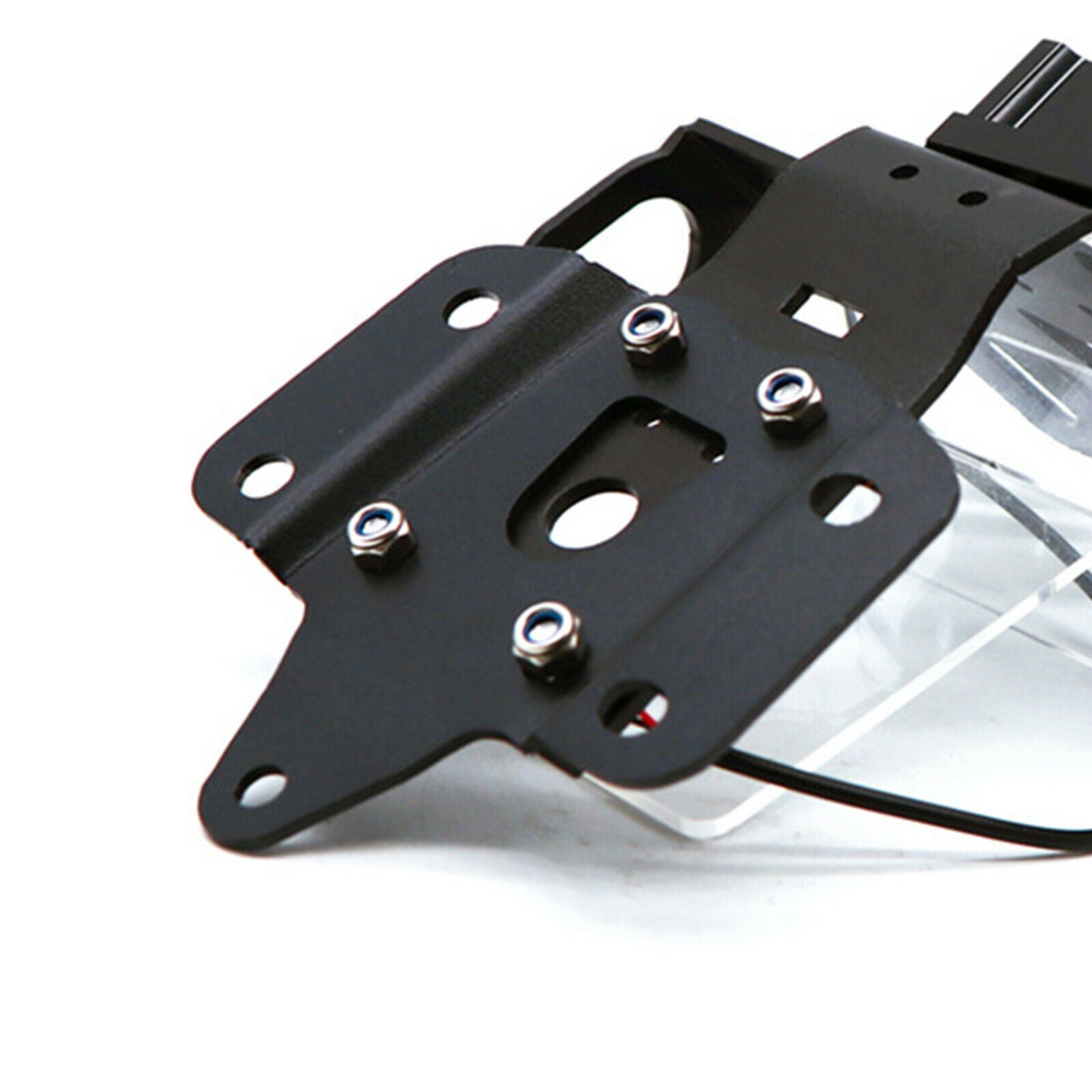 Motorcycle Rear License Plate Holder w/ LED Light Kit for YAMAHA MT 07 FZ07