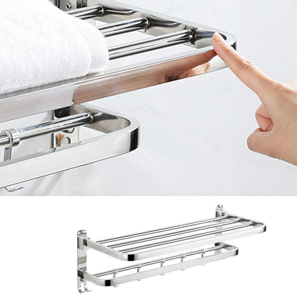 Towel Bar Bathroom Hardware Accessory 60cm