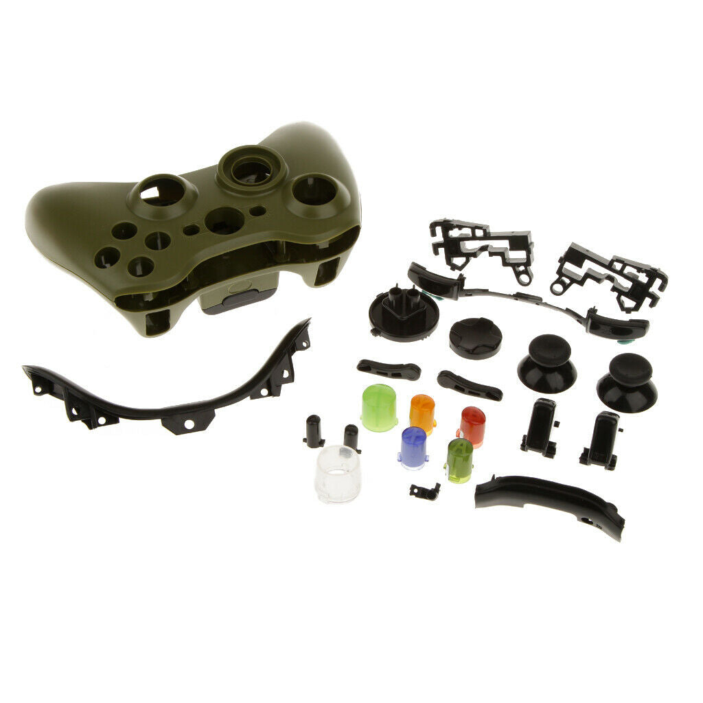 2 Pieces Replacement Full Housing Case Cover Mod Kit For   360