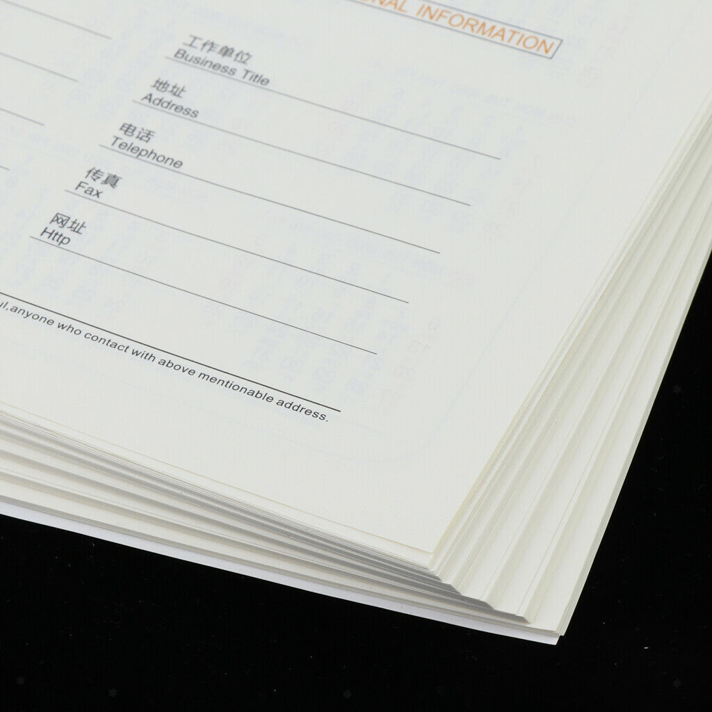 Refillable paper inserts for notebook binders B5-80 sheets - lined