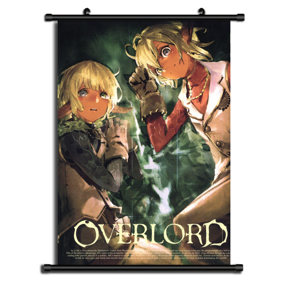 Overlord Anime Wall Art Home Decoration Scroll Poster