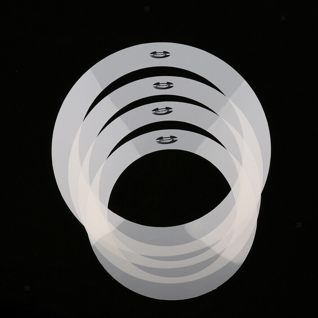 1 Pack Drum   Dampening Rings Tone Control Ring 12'' 13'' 14'' 16''