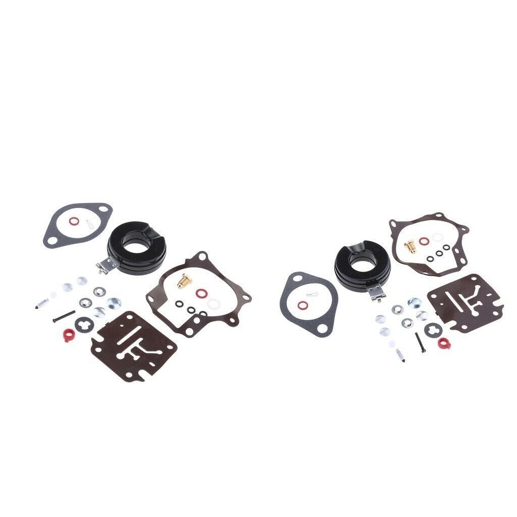 2Set Carburetor Rebuild Kit for Johnson Evinrude 50HP OutboardMotor