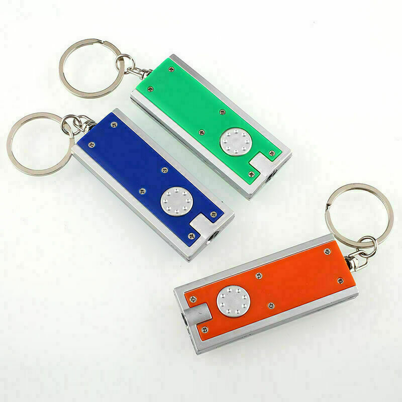 5Pcs Bright LED Camping Light Keyring Torch Key Chain  Flashlight Lam new