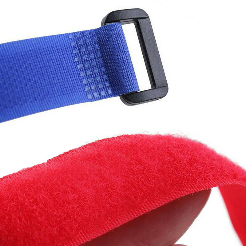 5pcs Cycling Riding Adjustable Nylon Bicycle Handlebar Seatpost Tie Str CgBUAU