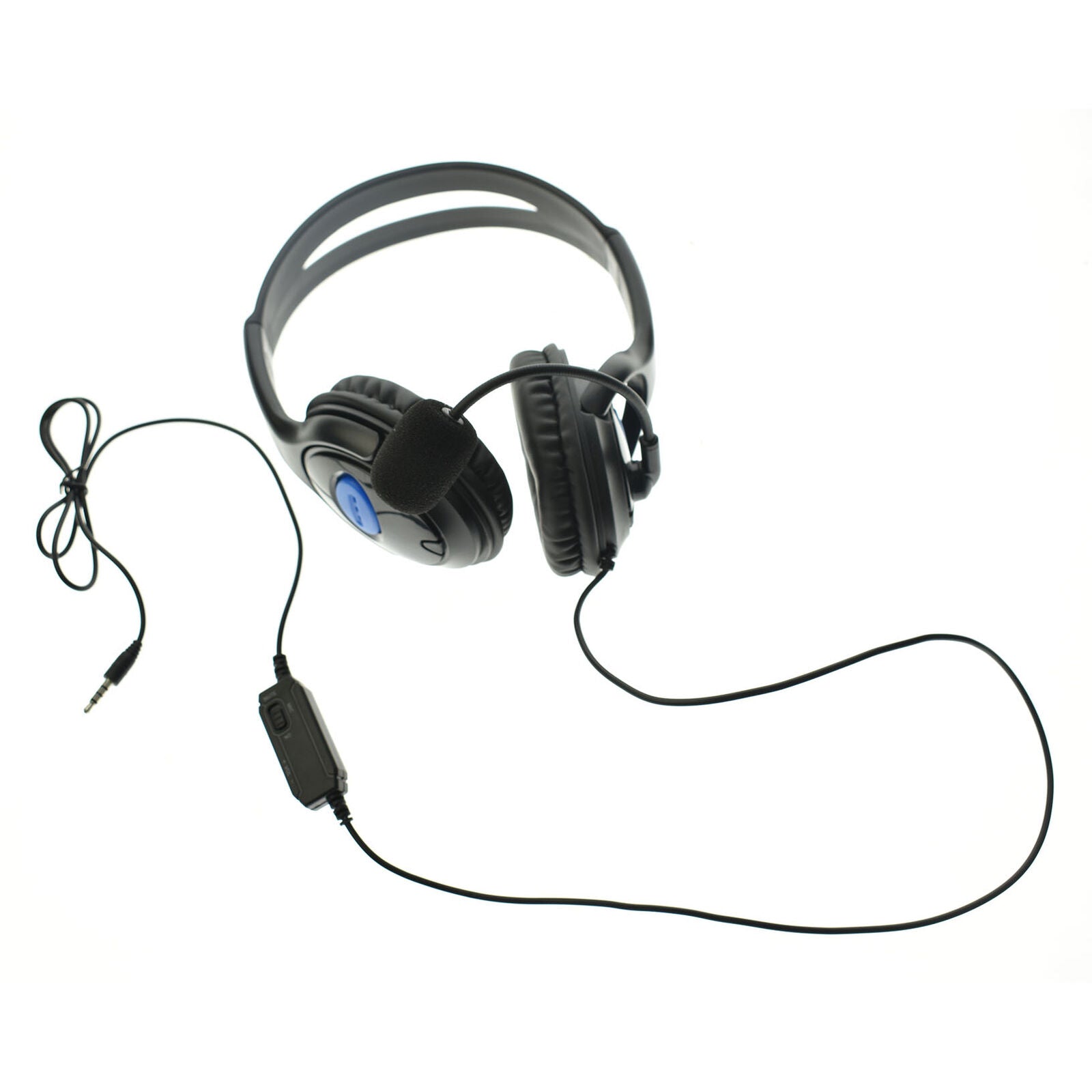 Gamer Earphone with Microphone For PS4 PC 3.5 mm Jack Wired Headphones