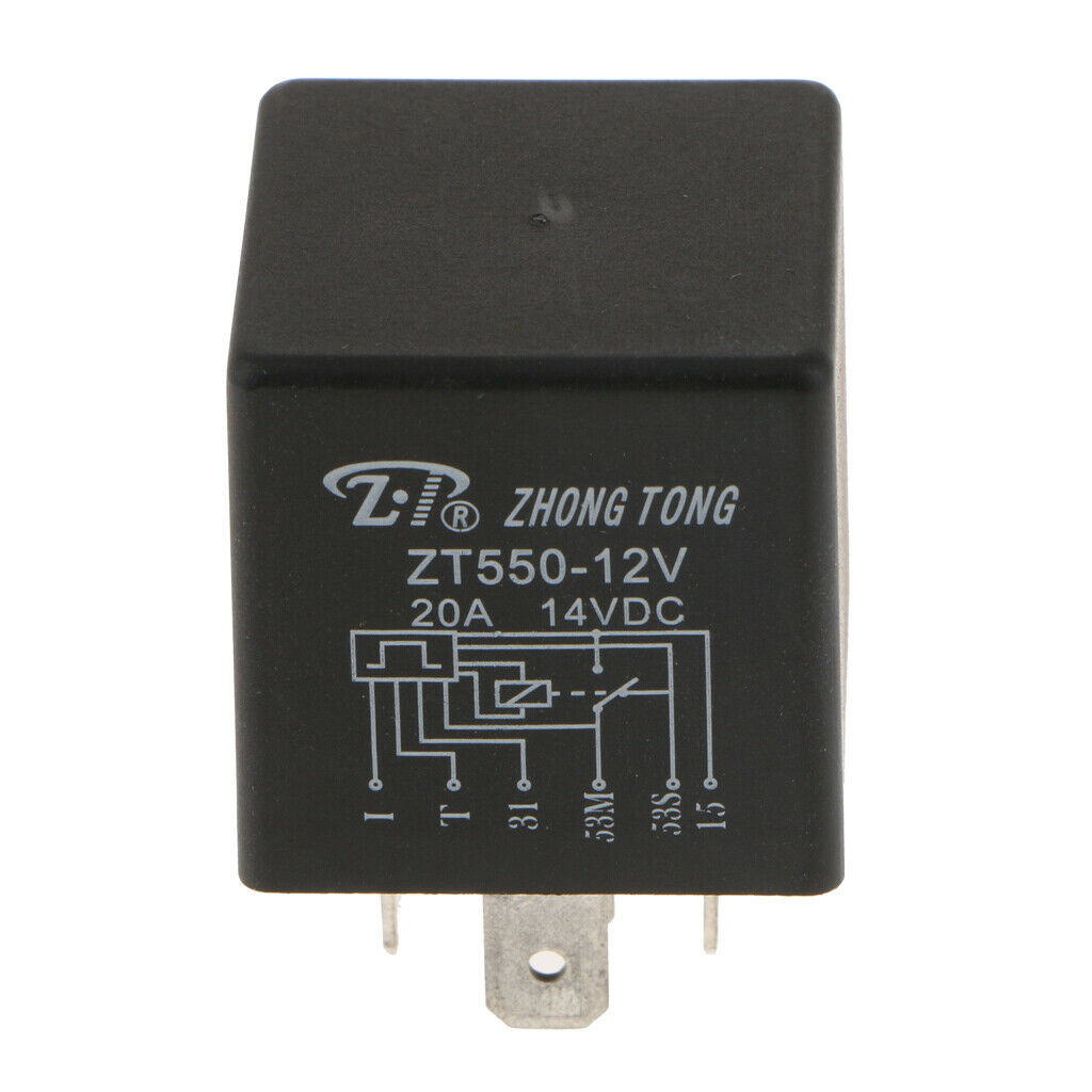 DC12V 20A Automotive Windscreen Wiper Relay With High Switching Capability