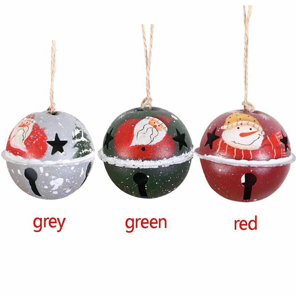 Decoration Santa Ball Snowman Santa Ornaments Jingle Bell Bells Pendant