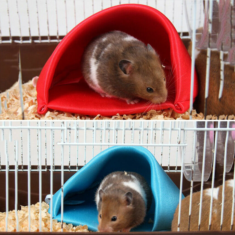 Hamster Hammock Hanging Bed House Habitats Cage for Gerbil Chinchilla Red