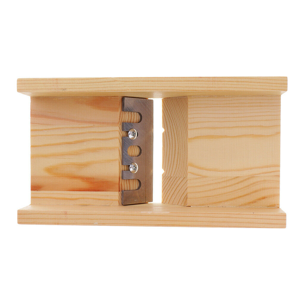 Wooden   Soap   Candle   Loaf   Cutter   Blade   Beveler   Planer   Tool   for
