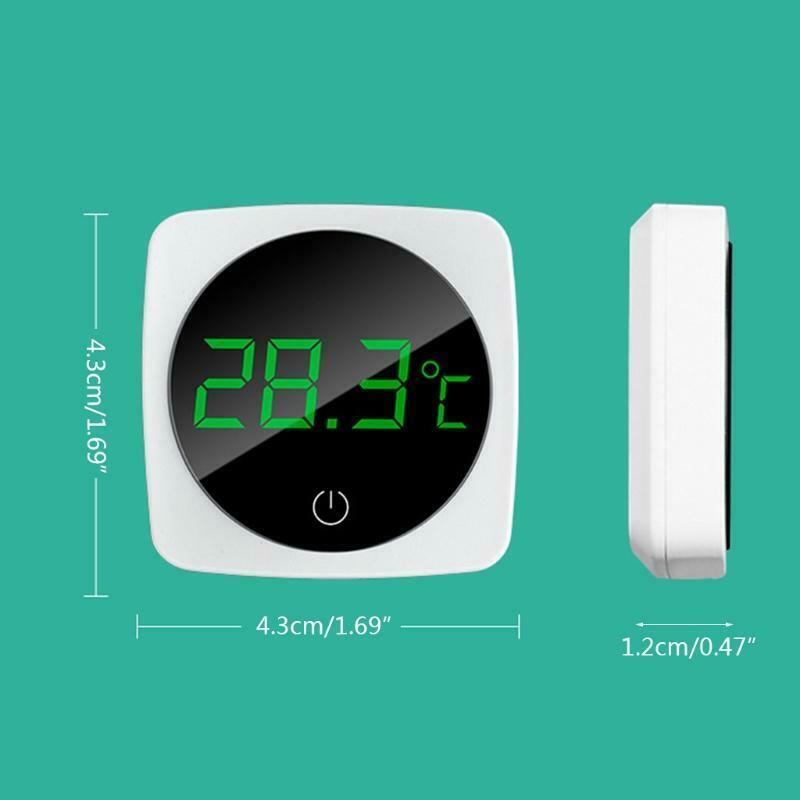 Aquarium Digital Thermometer Self-Adhesive Large LCD Display No Messy Wires