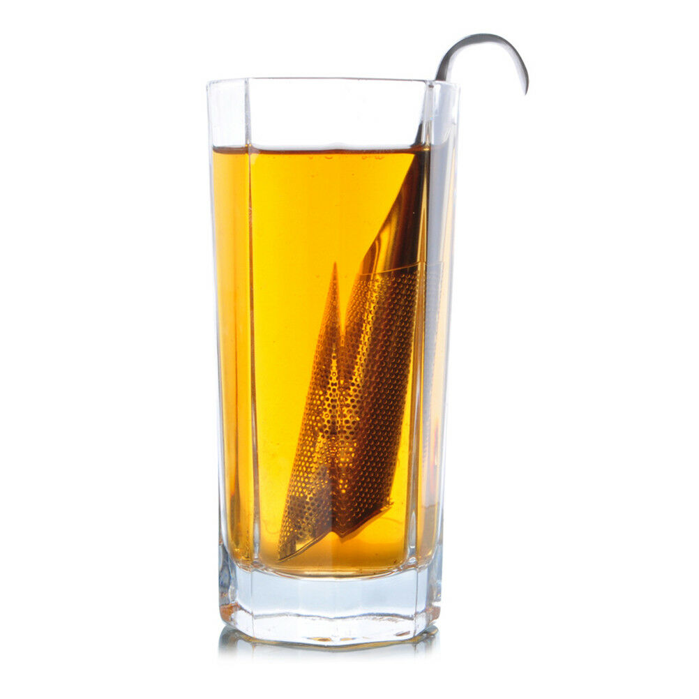 Stainless Steel Tea Infuser Pipe Design Metal Tea Strainer for Mug Filter .l8