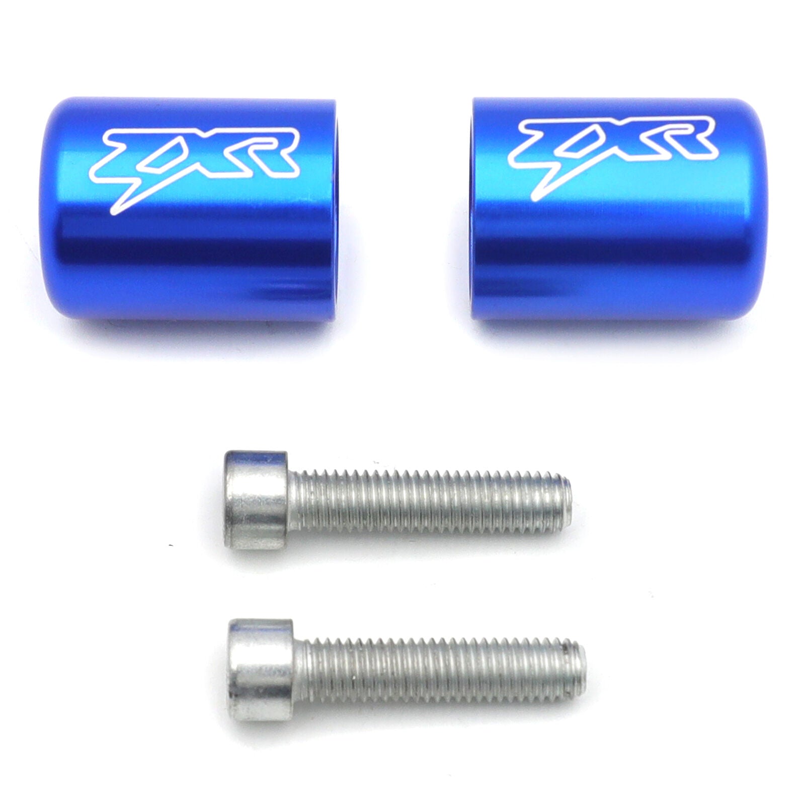Blue Hand Bar Ends for Kawasaki ZX14 06-12 /Ninja ZX12R 00-05