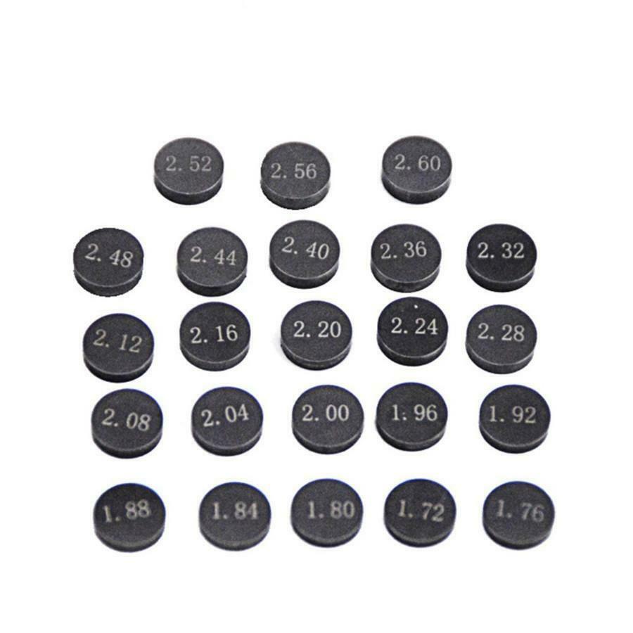 23Pcs Motorcycle Moped Valve Shim Kit 1.72- 2.6mm 8.85 mm thickness Universal