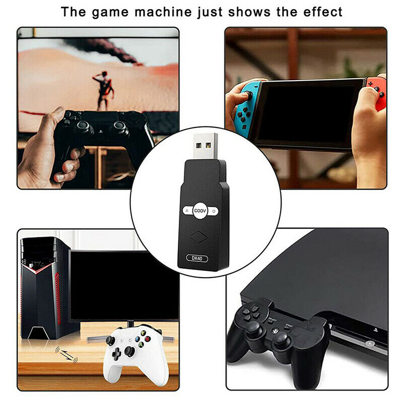 DK40 USB Adapter Controller Adapter Wireless Adapter For PS4 PC Multi-platf KX