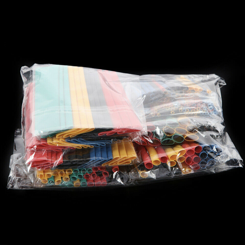 164Pcs Shrinking Assorted Heat Shrink Tube Wire Cable Insulated Sleeving Tubing