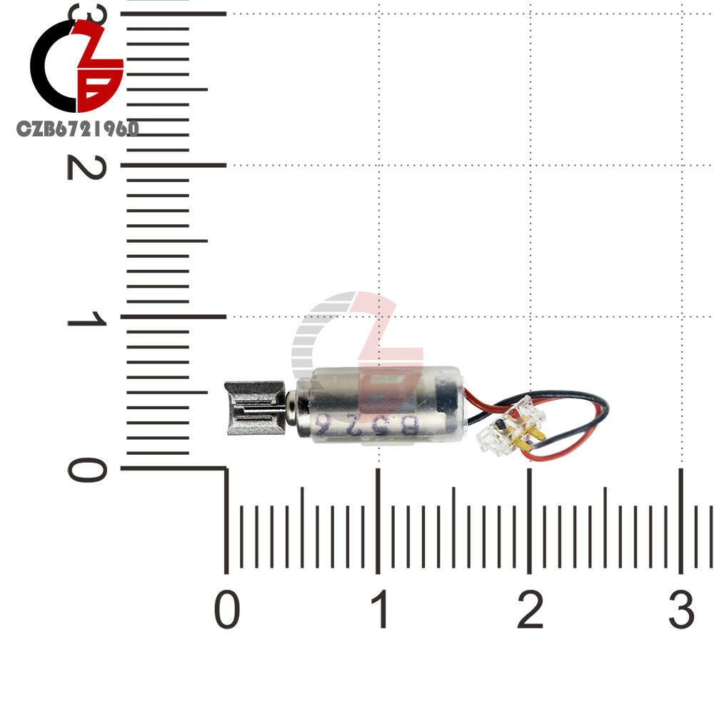 2PCS 1.5~6V 4x11mm DC Vibrating Motor Micro Coreless Vibrator Vibration RC Motor