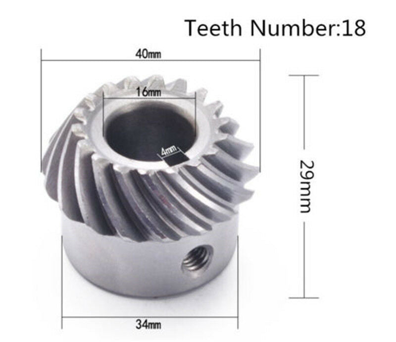 1 PC Milling Machine Lifting Gear C96 Helical Gear For Bridgeport The Mill Part