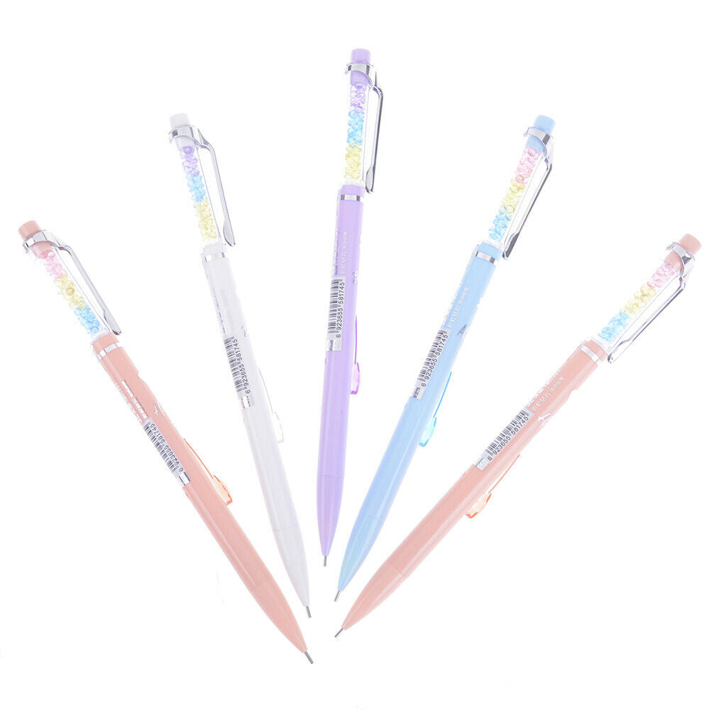 0.5mm colorful rainbow press plastic automatic mechanical pencil for kids.l8