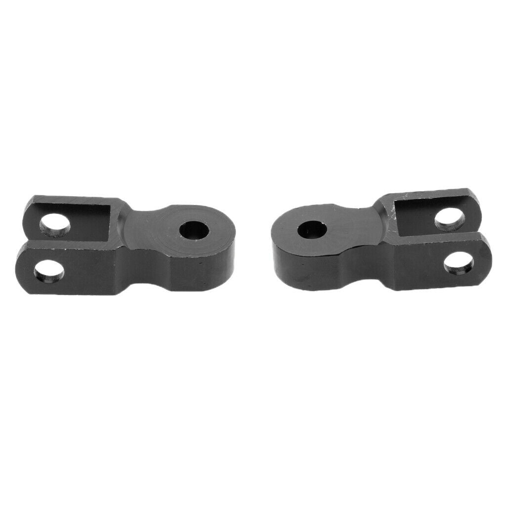 2X Height Extension Shock Absorber Motorcycle Jack Up Riser Suspension Black