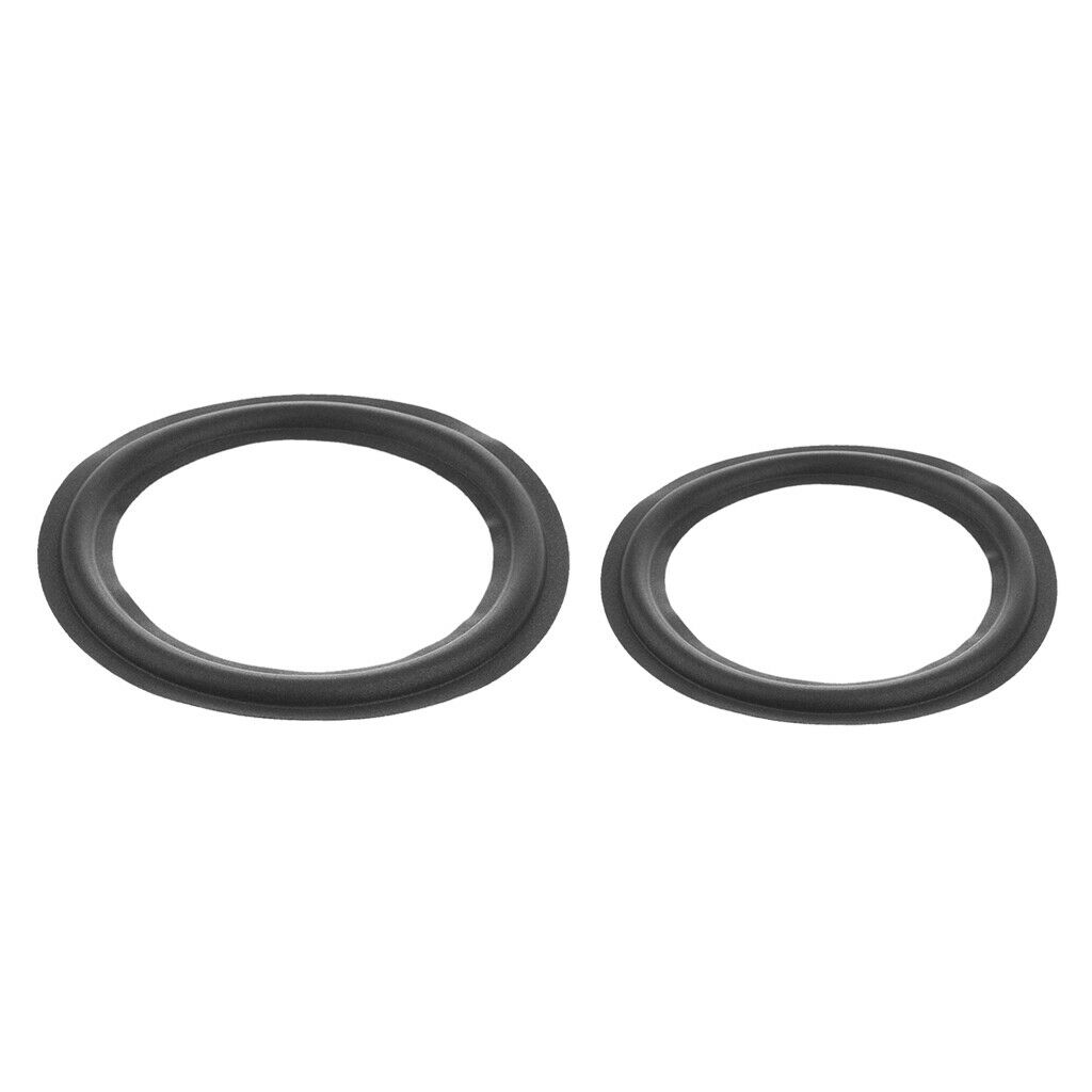 Speaker Woofer Foam Edge Replacement Speaker Repair Kit 10inch +12inch Black