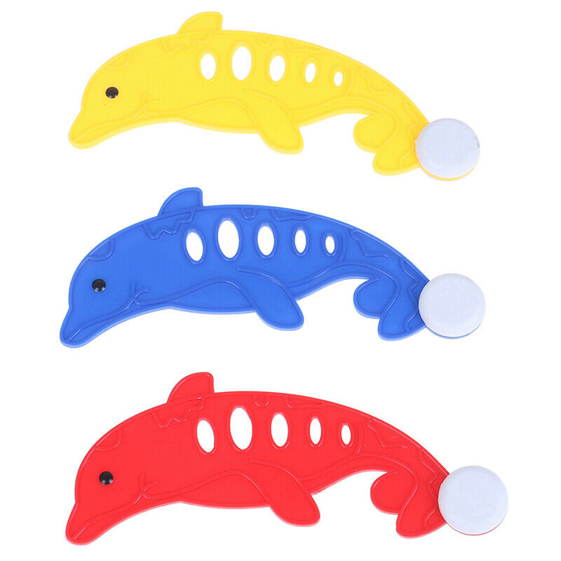 3PCs/Set Underwater Swim Pool Diving Toys Summer Swimming Dive Toys Dolphin US