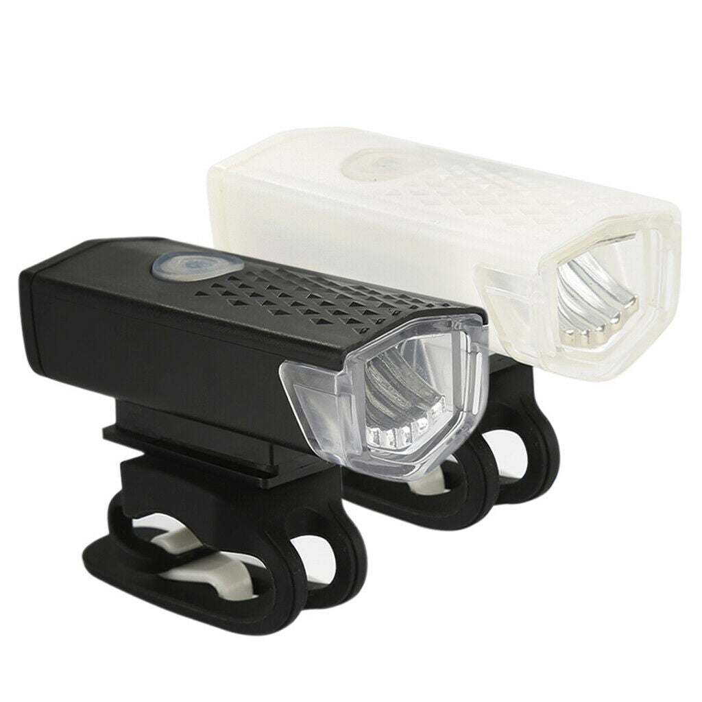 USB Ultra Bright Bike Light Set Front Rear Lamp Headlight Taillight Flashlight