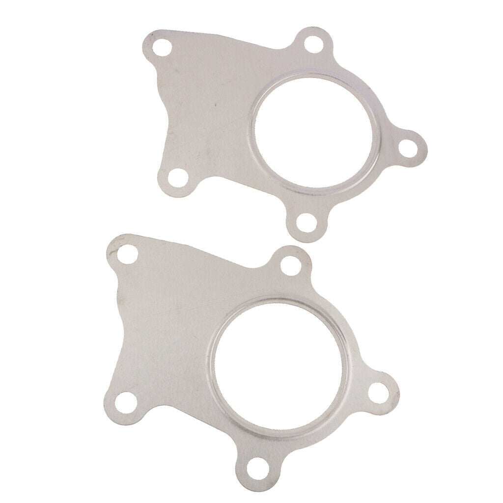 2Pack Car DIY Parts Turbo Charger Downpipe Flange Gasket for T3/T4 Turbo