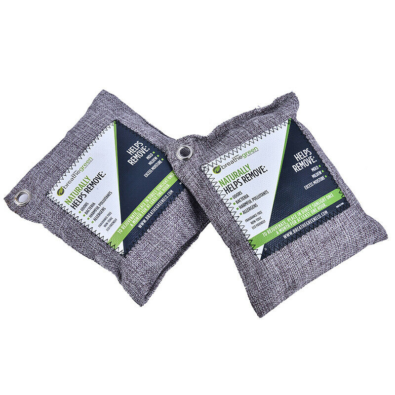 1 Pack Breathe Green Eco Charcoal Air Purifying Bag (200 Gram) Activated B Np TH