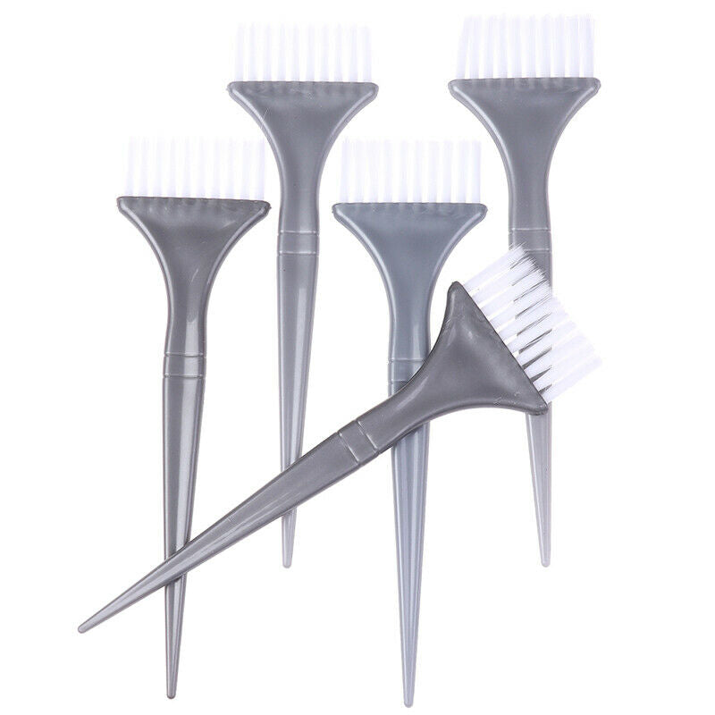 5 Pack Hair Dye Coloring Brushes Hair Coloring Dyeing Kit Handle Salon Ha.l8