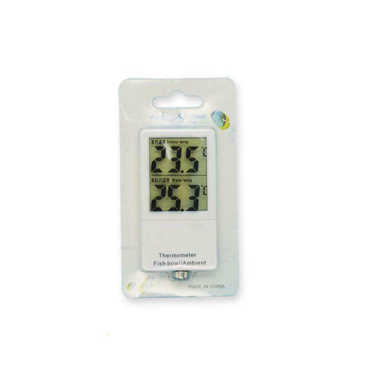 Mini Aquarium Thermometer LCD Digital Display Fish Tank Water Temperature Meter