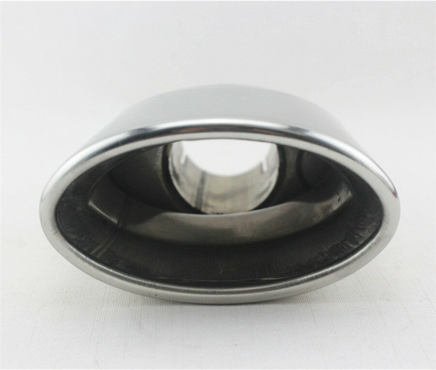 Car exhaust tip silencer Stainless Steel exhaust tail Inlet54mm Outlet78mm Brand