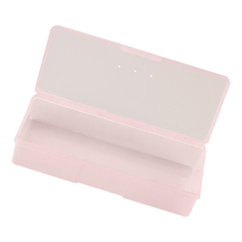 Plastic Tattoo Machine Pen Gun Holder Box Storage Display Container Case Pink