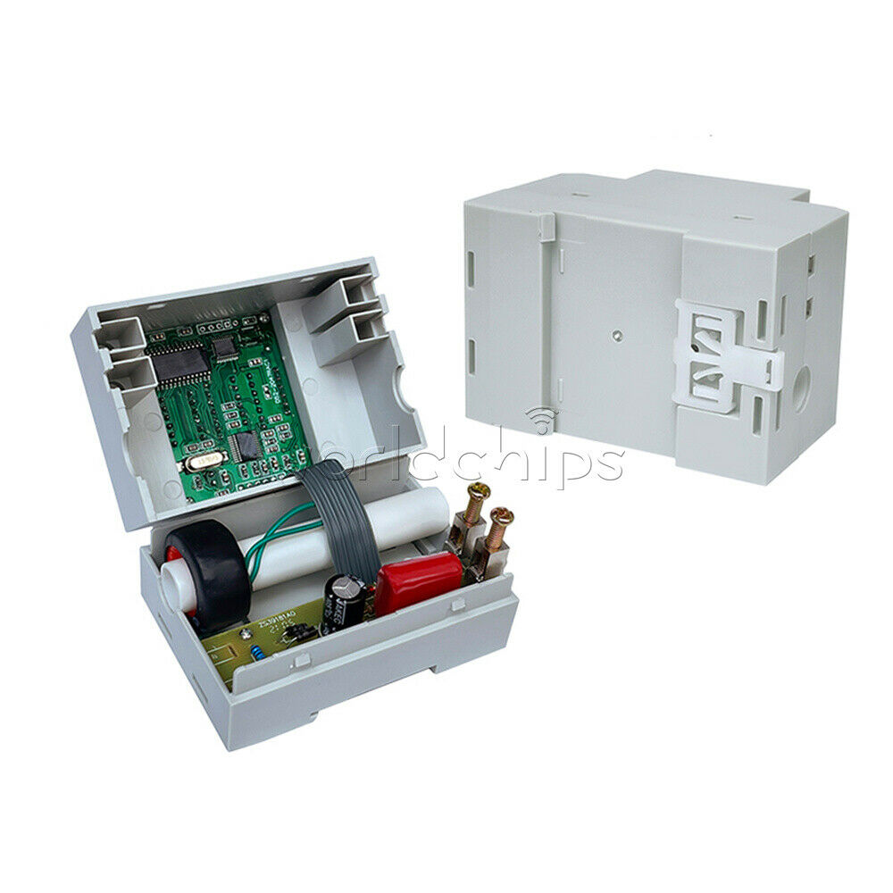 D52-2047 DIN Rail Type Digital  AC Voltmeter Ammeter Power Meter AC 80-300V 100A