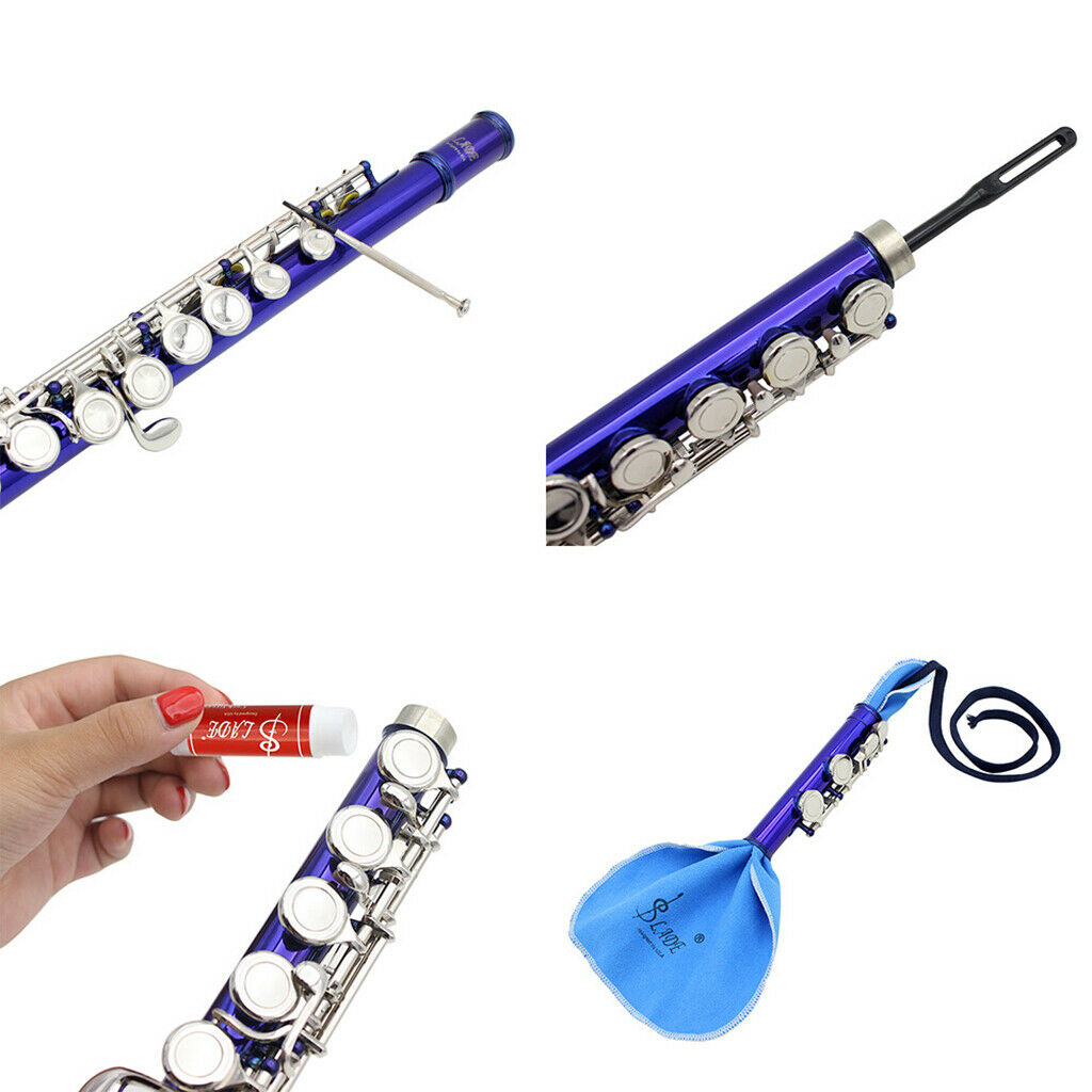 5-in-1 Saxophone Cleaning Care Kits Cleaning Cloth Cleaning Rod Glove Parts