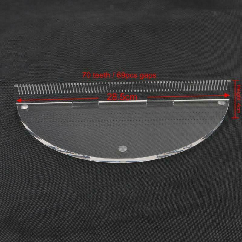 Durable Clear Salon SPA Hair Extensions Storage Holder Plate Rack Stand for