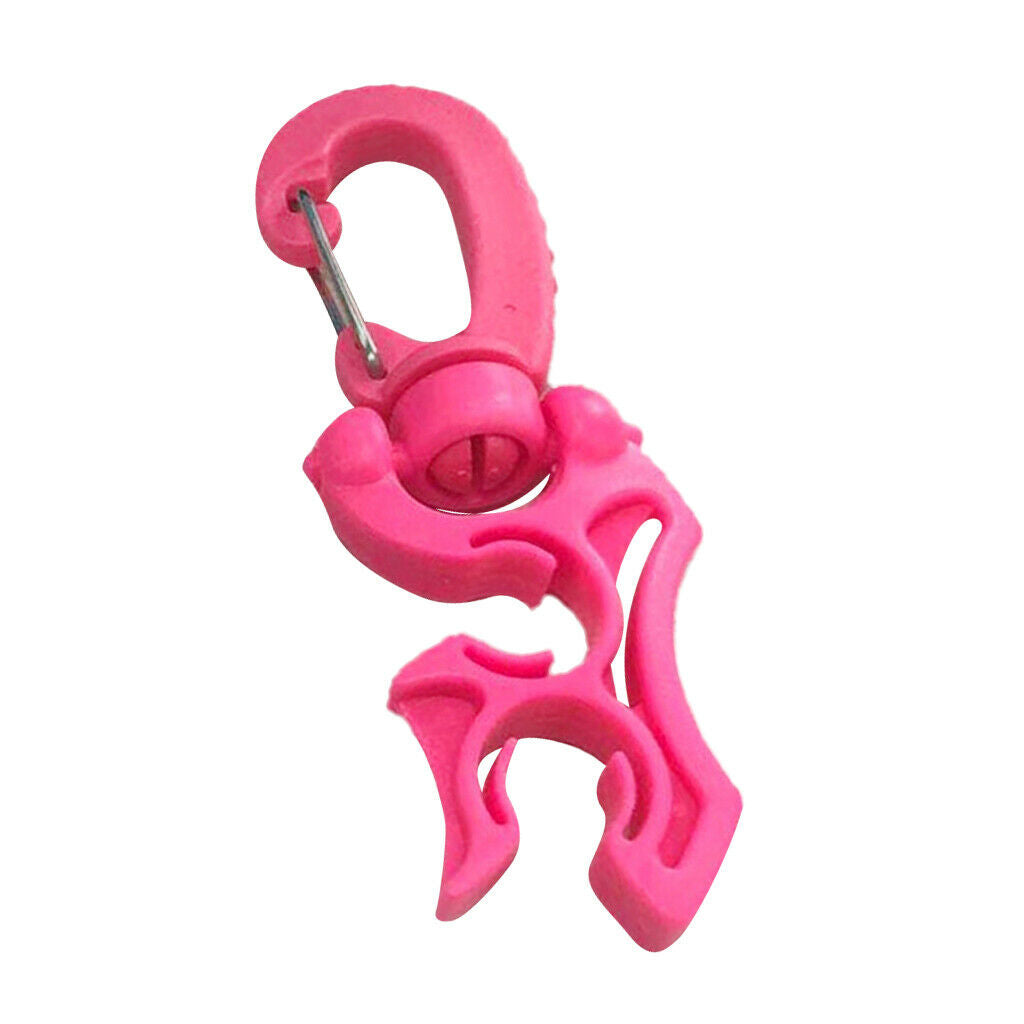 Scuba Diving Double Hose Holder Keeper Regulator Octopus Retainer BCD Clip