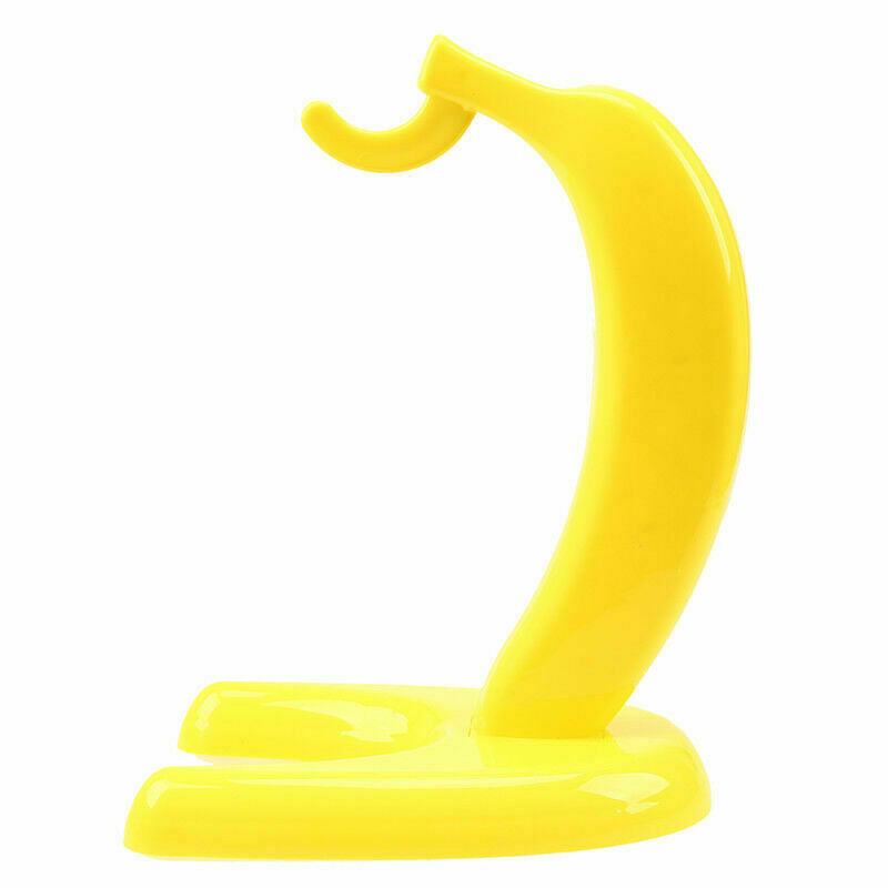 Multi-functional Banana Display Stand Hook Tray Storage Holder Durable Rack Home