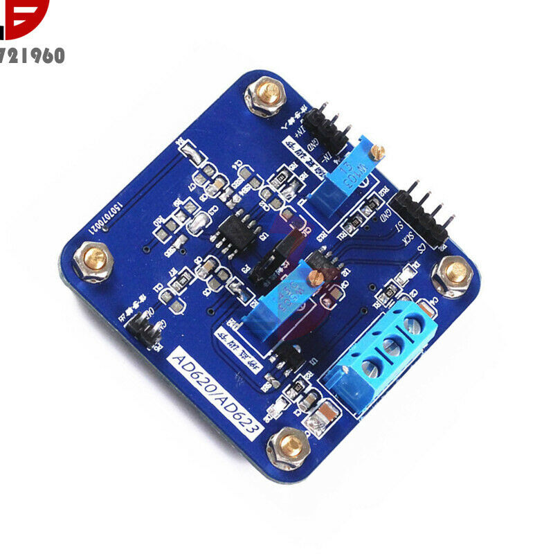 AD620 MCP41010 Programmable Potentiometer Gain Voltage Amplifier Modules Digital