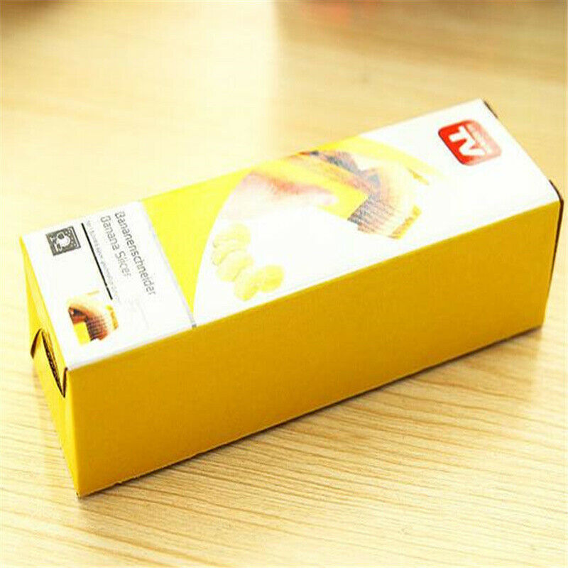 Stainless Steel Banana Cutter Fruit Vegetable Sausage Slicer Salad Sundaes To XC