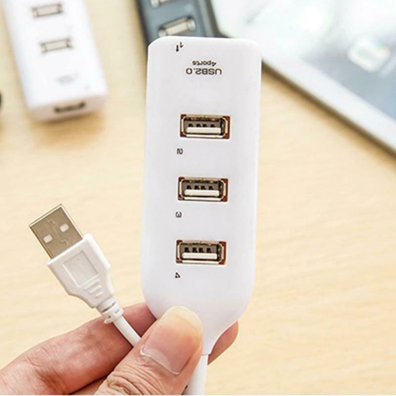 New High Quality High Speed Hub Adapter USB Hub Mini USB 2.0 Expansion 4 Port