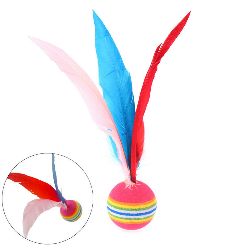 Game Outdoor Kids Beach Rubber Shuttlecock Feather Badminton Balls ChildrenY KX