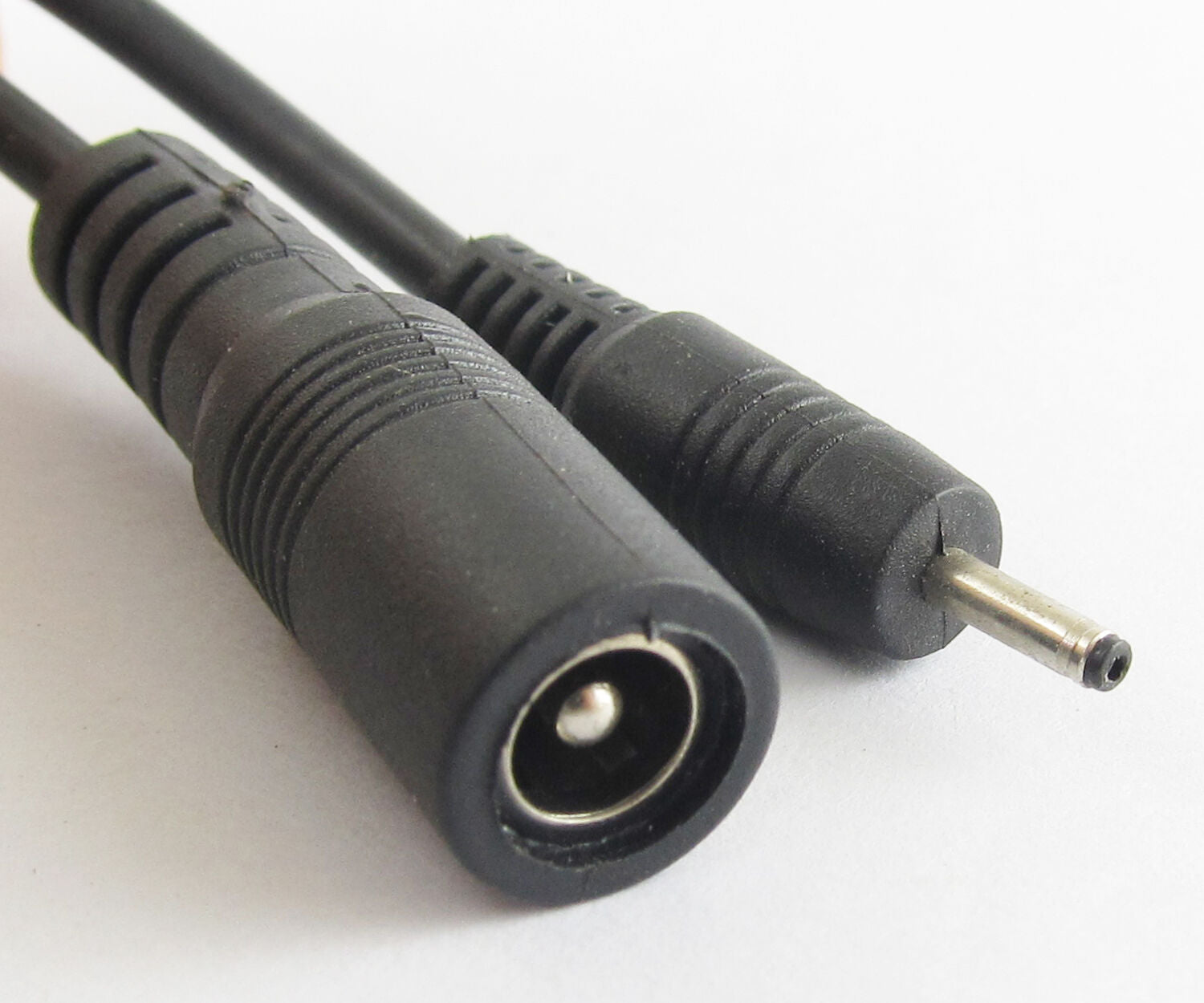 4pcs 0.2m 2.0x0.6mm Male Plug to 5.5x2.1mm Female Jack DC Power Adapter Cable
