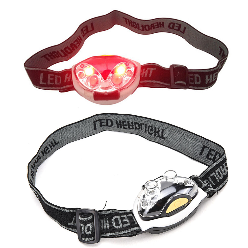 3 Modes Bright 6 LED Head Lamp Light Torch Headlamp Headlight Pip G.l8