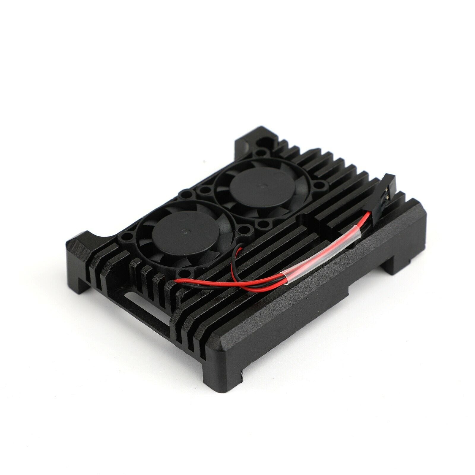 4x Latest CNC Aluminum Alloy Case Enclosure Cooling Fan For Raspberry Pi 4 4B