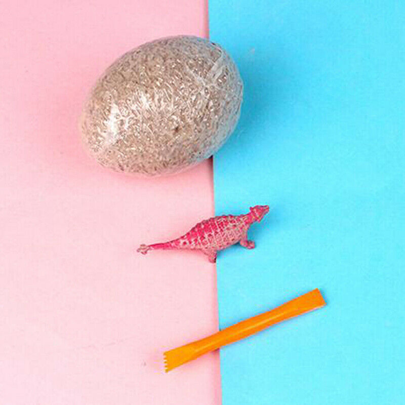 DIY Dinosaur Eggs Excavation Toys Novelty Gag Fossils For Child Education.l8